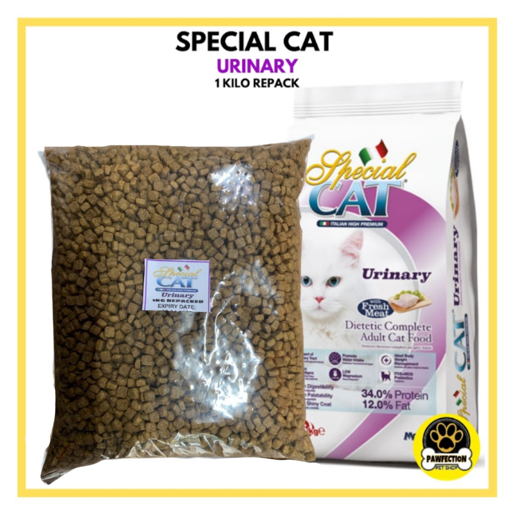 Special Cat (URINARY) I Complete Adult Cat food 1KG REPACKED | Shopee ...