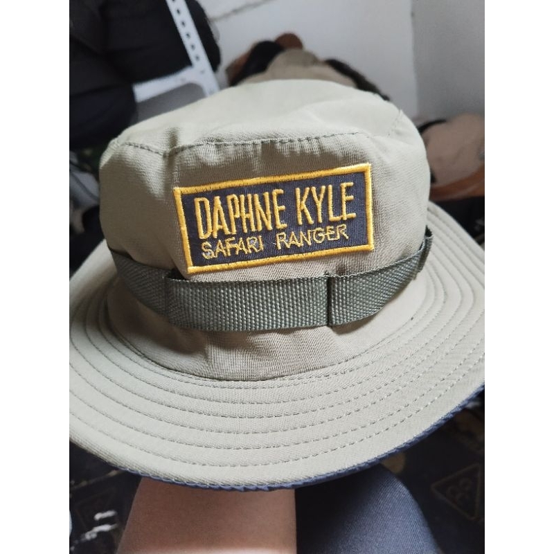 CUSTOMIZED EMBROIDERY RANGER HAT SAFARI HAT | Shopee Philippines