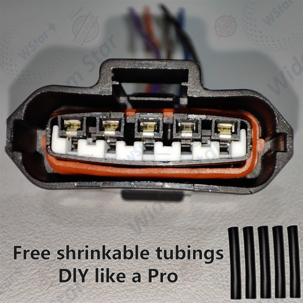 90980-11317 Socket connector for MAF 197-6020 22204-21010 22204-22010 ...