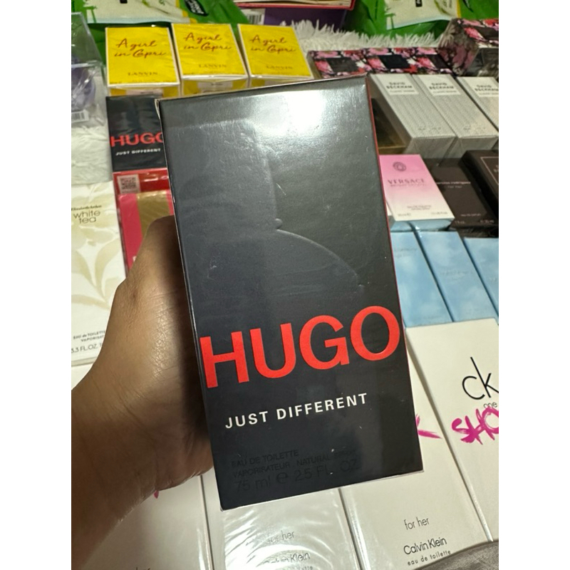 Authentic Hugo Boss Just Different EDT 75ml | Shopee Philippines