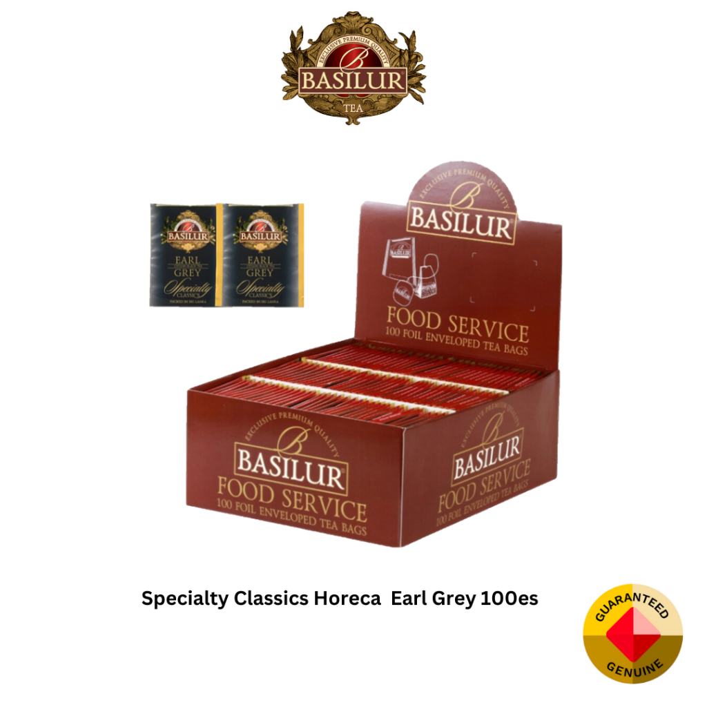 Basilur Tea Specialty Classics Earl Grey Horeca 2g X 100en | Shopee ...