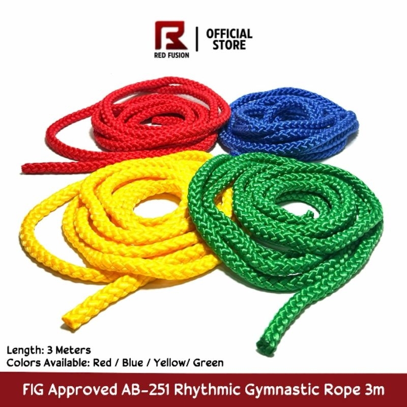 FIG Approved AB-251 Rhythmic Gymnastic Rope 3M | Shopee Philippines