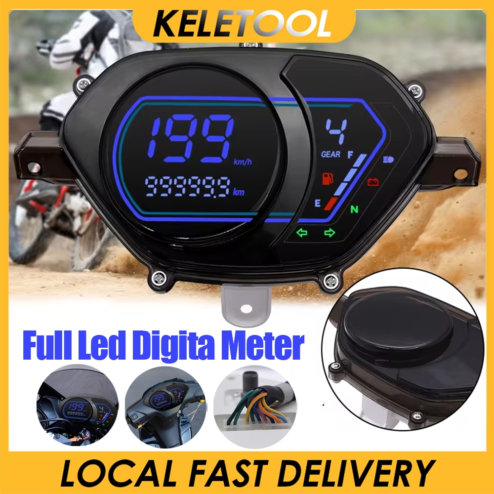 SUZUKI SMASH115-FI SMASH V115 FI SMASH 115 FI Full Led Digita Meter PRM ...