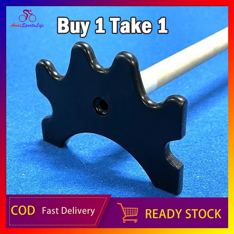 2Pcs Billiard Cue Rack Snooker & Pool Cross Rod Holder Bridge Head ...