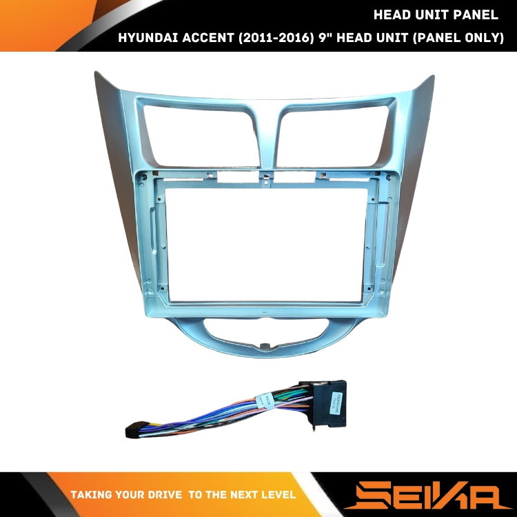 Hyundai Accent (2011-2016) Head Unit Panel Frame (9 inches) | Shopee ...