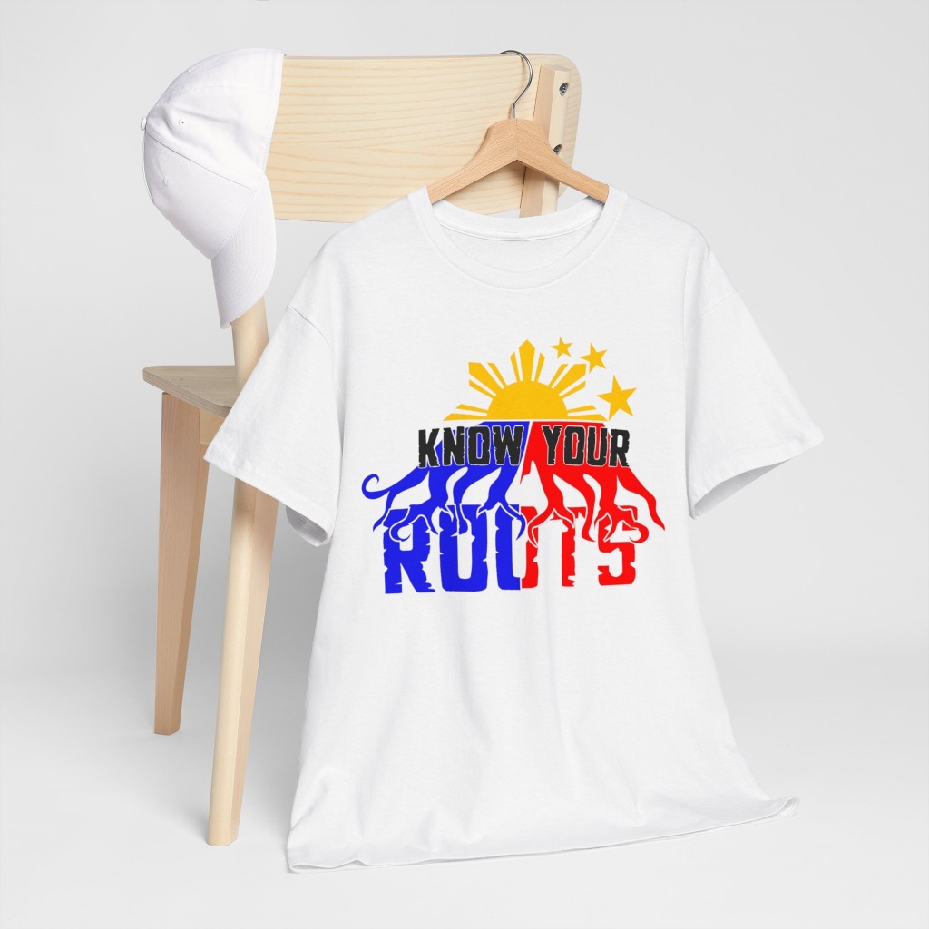 Know Your Roots Philippines T-shirt Unisex Cotton Tee Filipino Pride ...