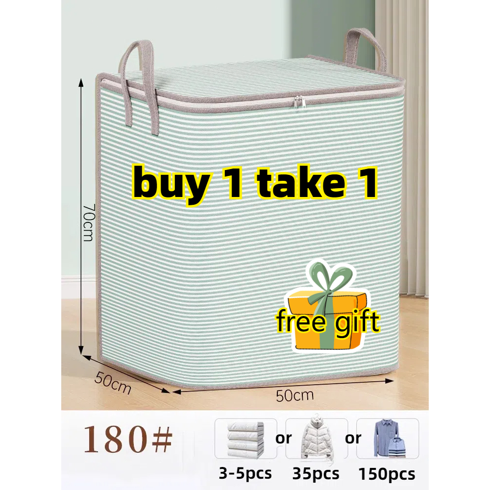 Large Quilt Organizer Clothes Organizer Box Foldable Storage Bag ...