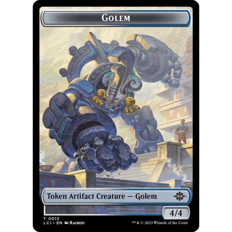 Golem (token) - LCI - Common - MTG Cards (WotC) | Shopee Philippines