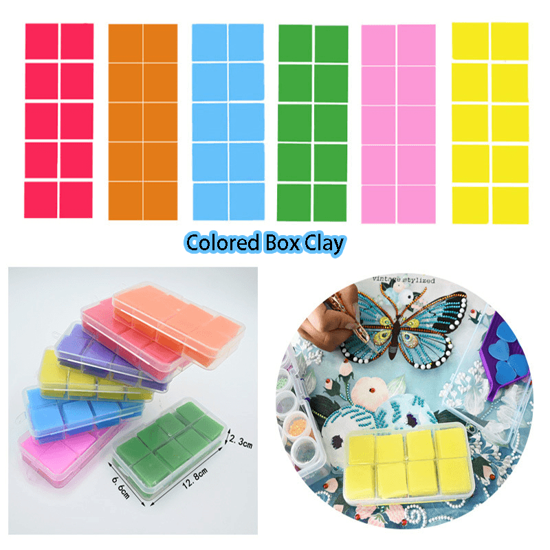 Diamond painting dot diamond glue color sticky diamond silicone mud ...