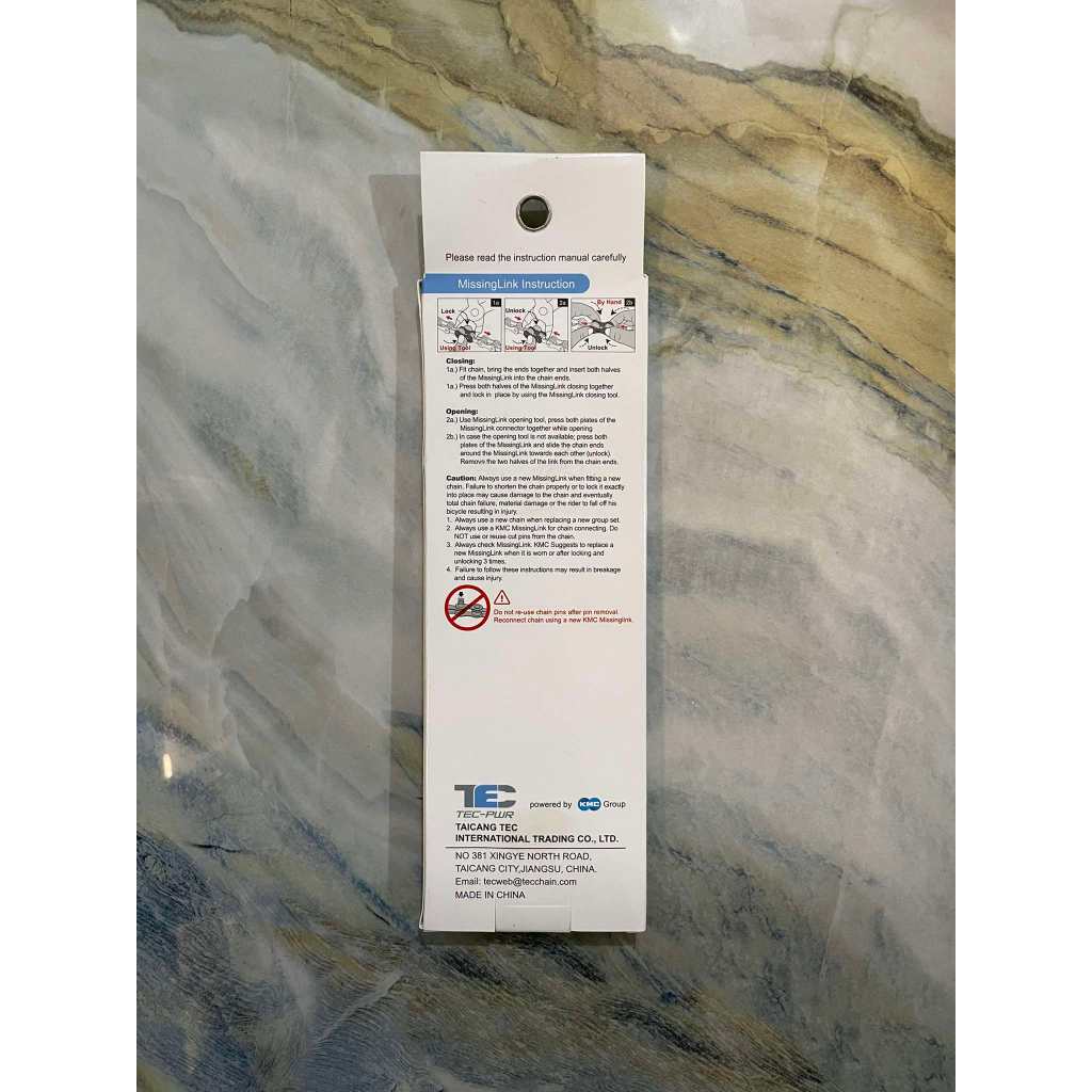 TEC Chain MTB 126L 10 Speed Silver (KMC) | Shopee Philippines
