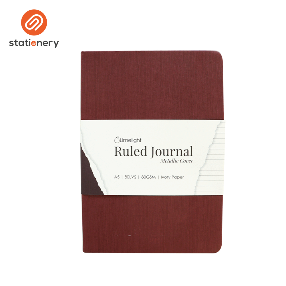Limelight GT Hardbound A5 Metallic Cover - Ruled Notebook | Shopee ...