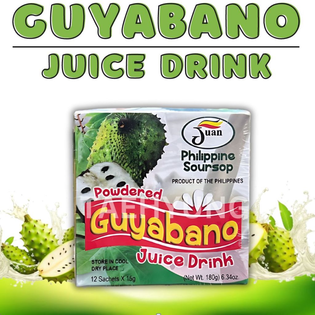 Juan Guyabano Powdered Juice Drink (12 sachets x 15 grams) Herbal drink