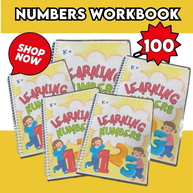 Numbers Workbook for kids | Tracing numbers 1-100 | Shopee Philippines