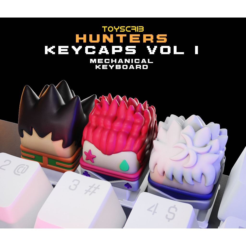Hunter X Hunter Keycaps collection - Gon - Killua - Hisoka - Mechanical ...