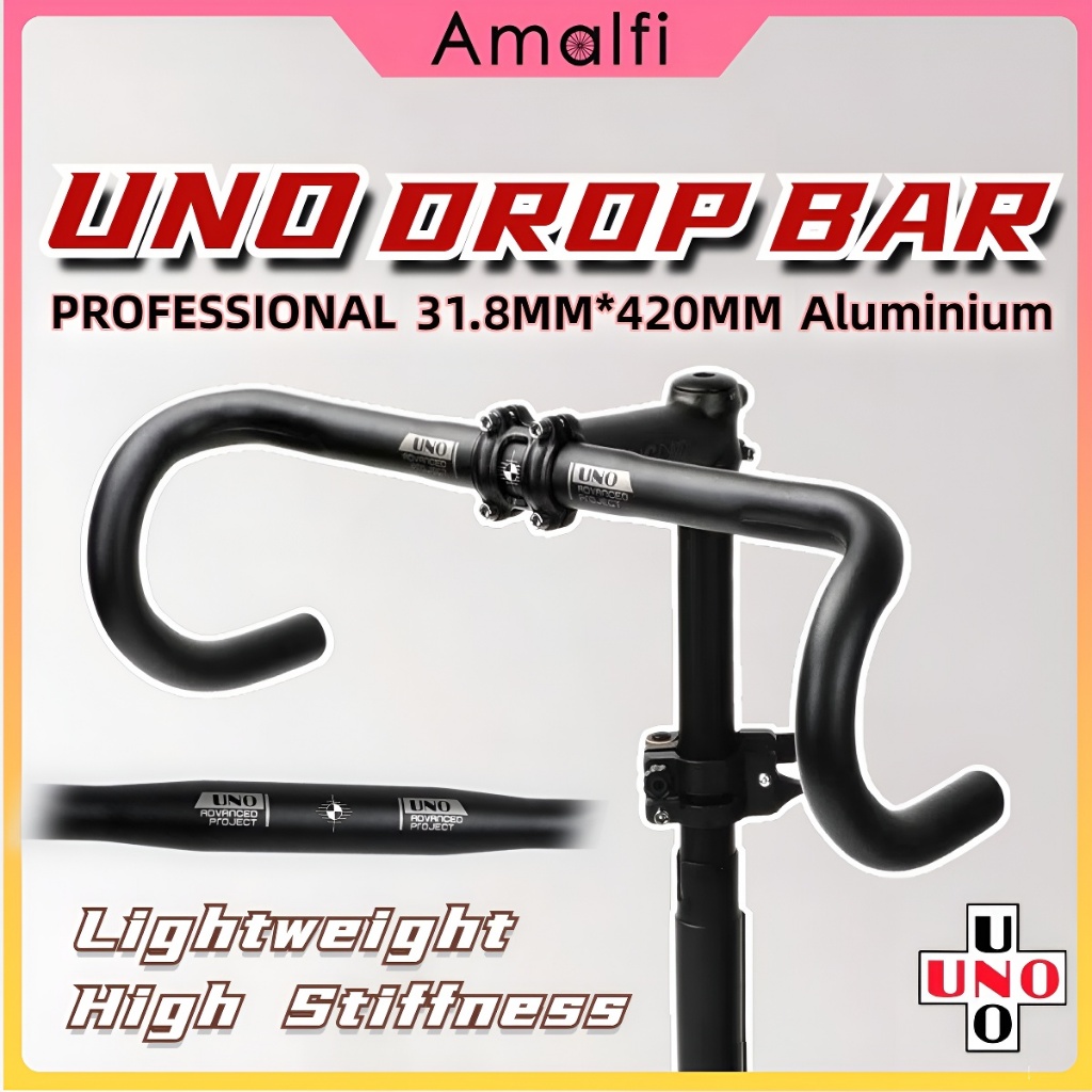 UNO Dropbar 31.8*420mm Drop Bar Fixie Bent Handlebar for Road Bike ...
