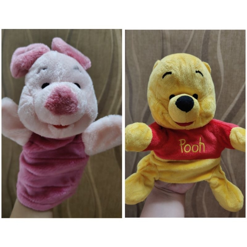 Disney Winnie the Pooh Piglet Hand Puppet | Shopee Philippines