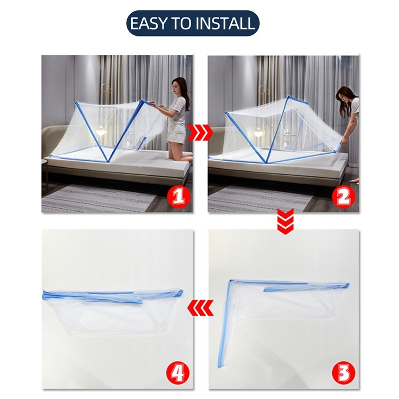kulambo Foldable Mosquito Net Bed King/Queen/Double/Single Size ...