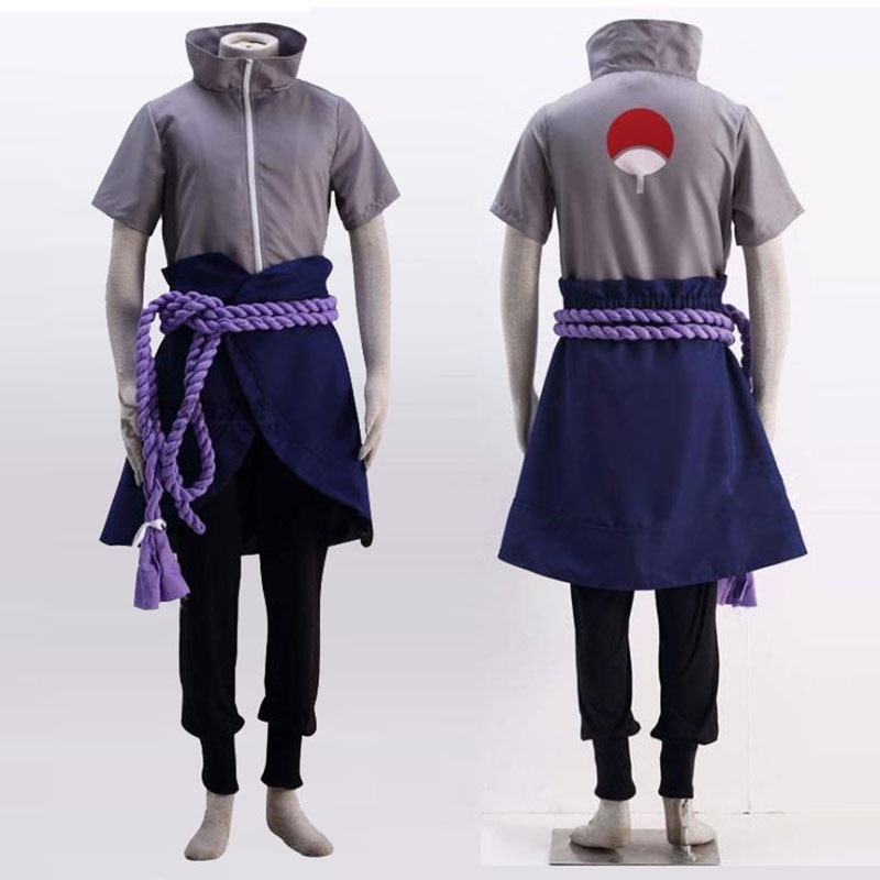 Uchiha Sasuke Cosplay Halloween Costume Anime Haruto Shippuden Third ...