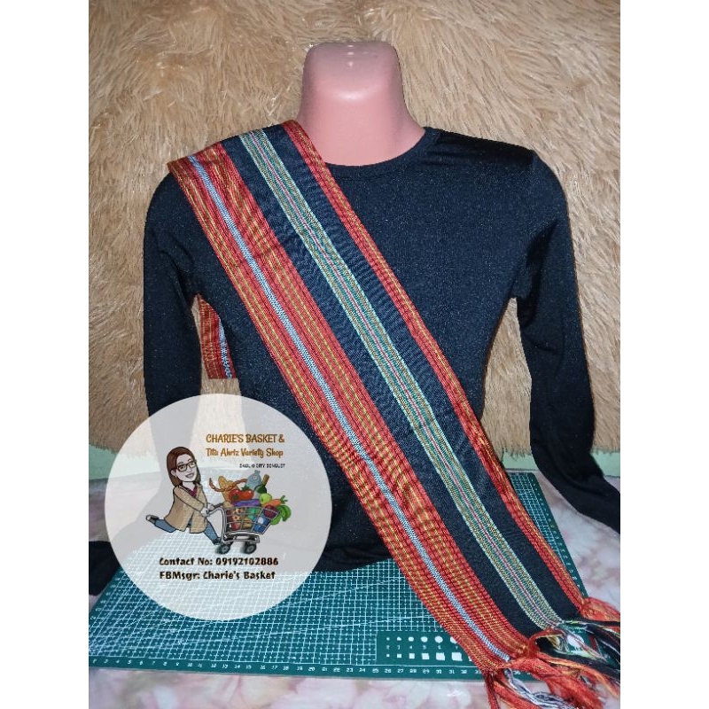IGOROT ETHNIC DESIGN SASH OR SABLAY OR NATIVE SCARF | Shopee Philippines