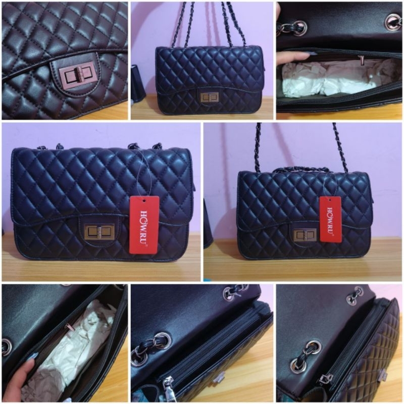 ORIGINAL HOW R U BAG HRU 2WAY SLING BAG SHOULDERBAG AND SLING BAG(with ...