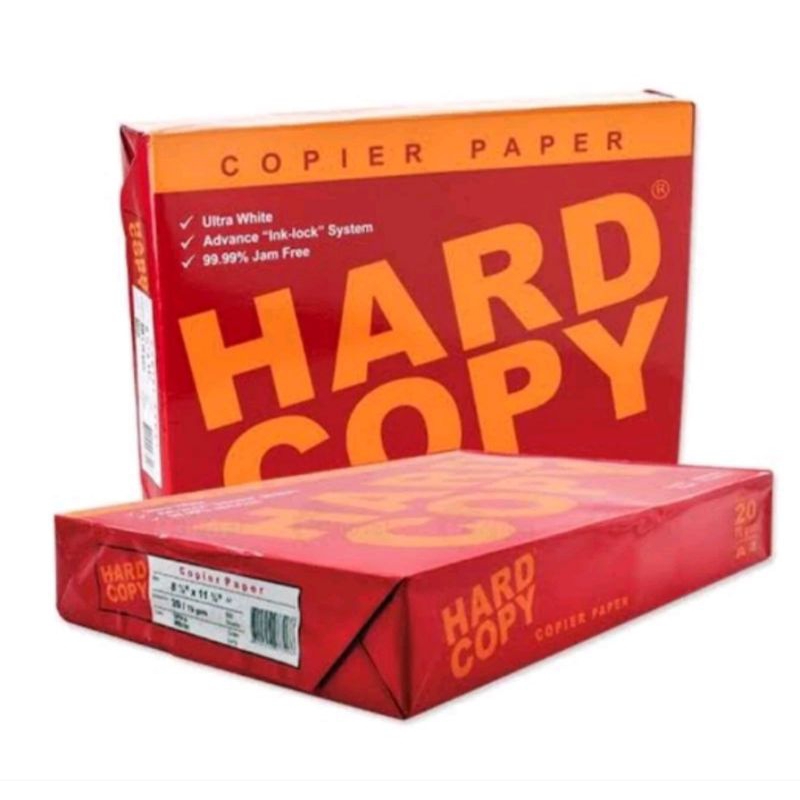 Hard Copy Bond Paper A4/ Letter/ Legal sub 20/ 70Gsm | Shopee Philippines