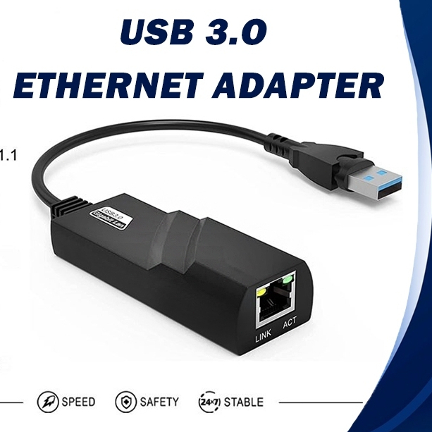 USB 3.0 to adapter driver free USB to 10/100/1000 Gigabit