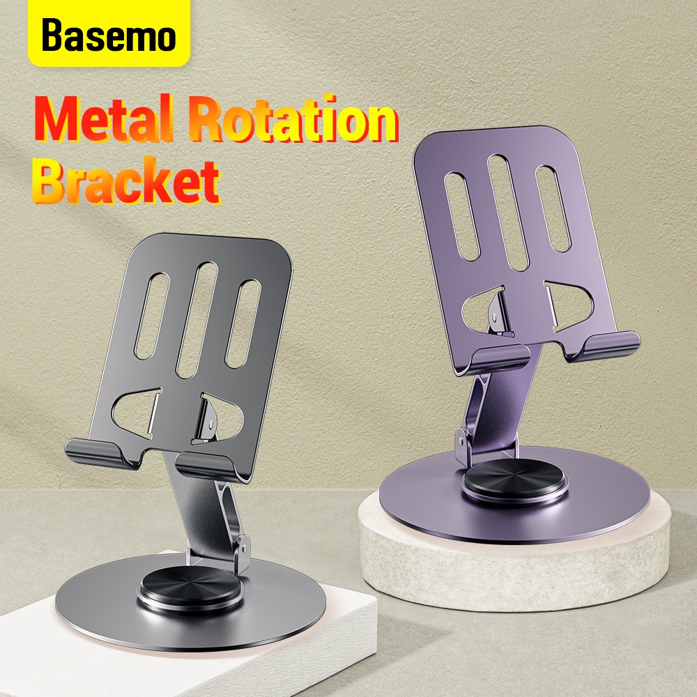 Basemo Foldable Portable Phone Stand Tablet Cellphone Holder Sturdy ...