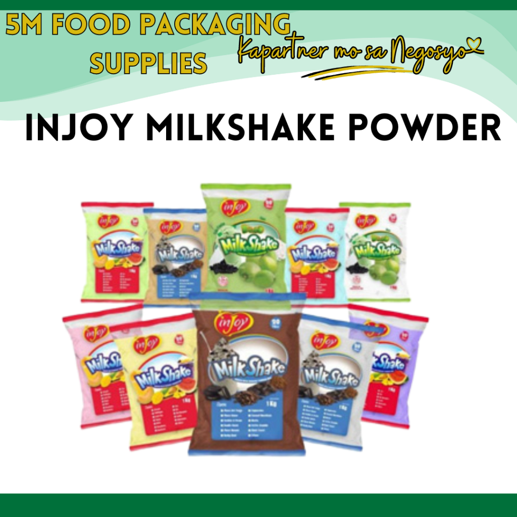 Injoy Mikshake Powders 1kg for Frappe, Icecandy ChocoHotFudge ...