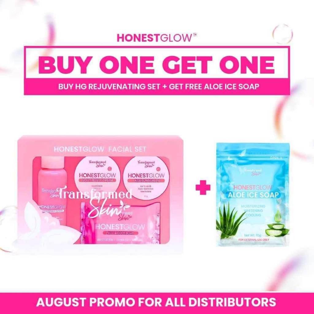 Buy1Get1 Honest Glow Facial Mild Rejuvinating Set by Transformed Skin ...