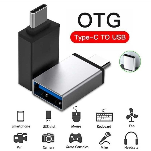 Aluminum Alloy Type C USB 3.0 OTG Adapter Micro USB 3.0 To USB OTG ...