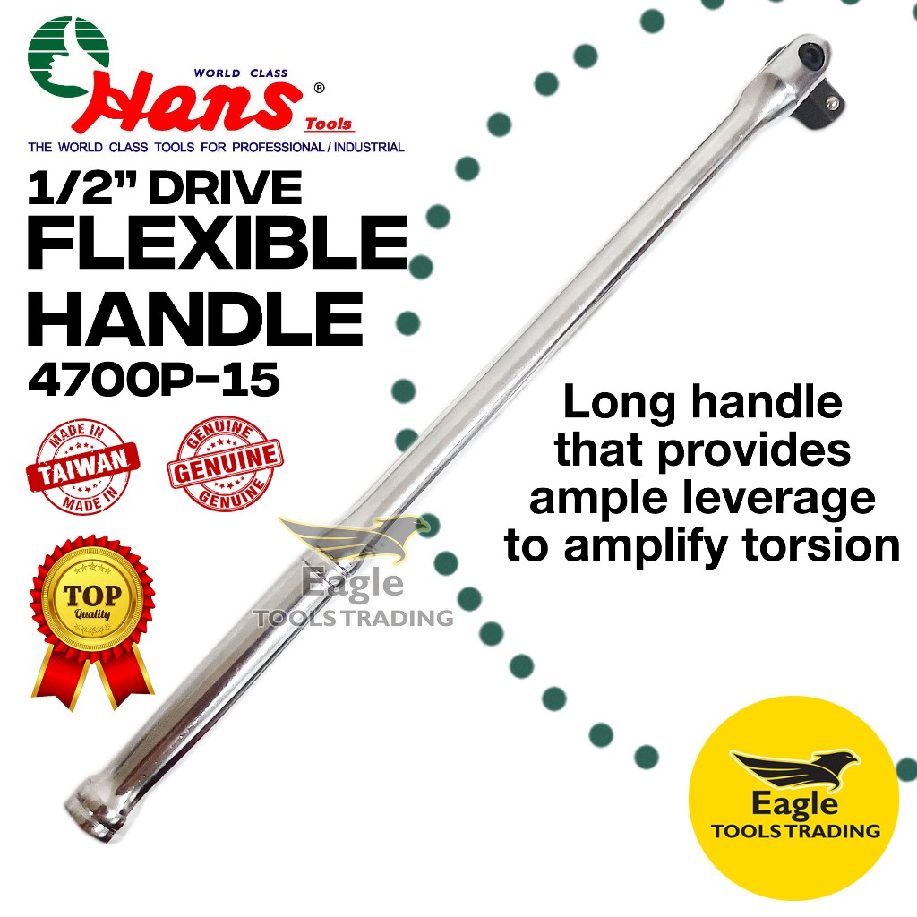 Hans Flexible Handle 1/2 drive 1/4 drive 3/8 drive | power handle ...