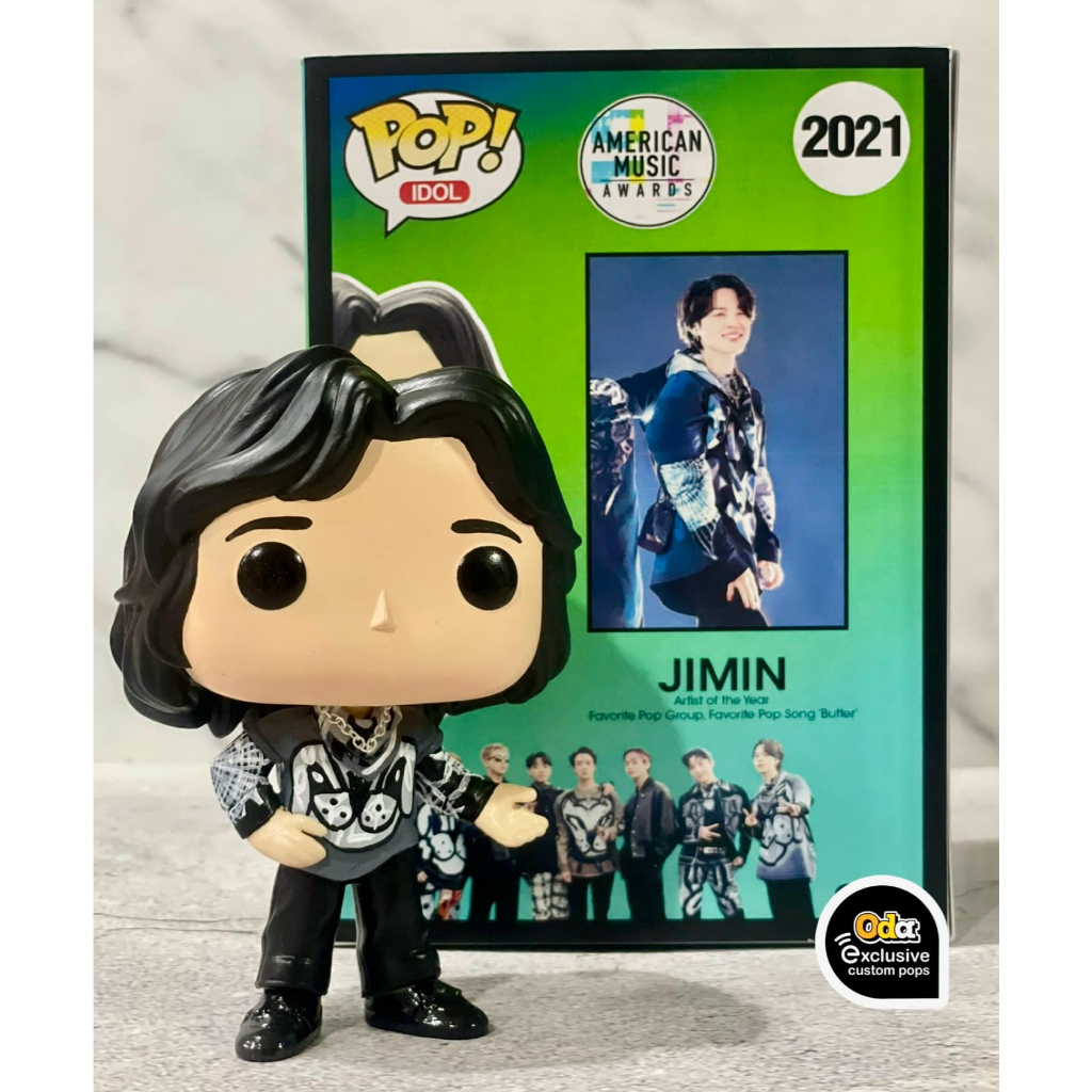 Funko Pop BTS Jimin (AMA 2021) Created by Oda exclusive Custom Pops ...