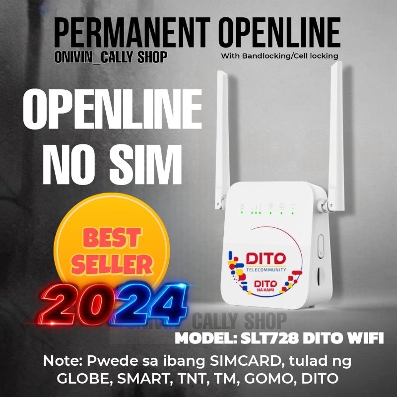 DITO HOME PREPAID WIFI SLT728 OPENLINE | Shopee Philippines