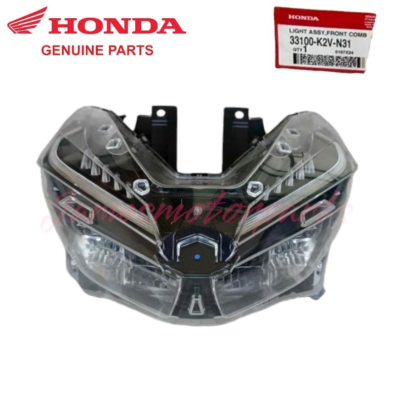 HEADLIGHT ASSEMBLY FOR HONDA CLICK 125 V3 (33100-K2V-N31) 100% ORIGINAL ...