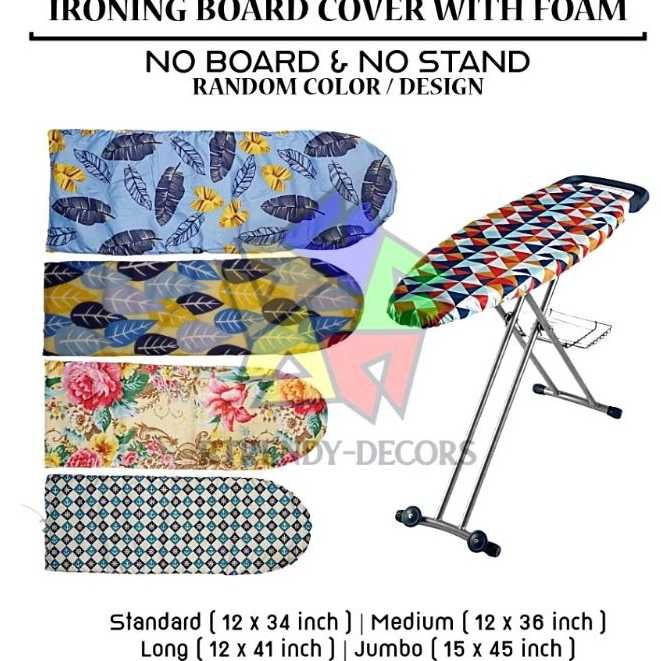 Good Quality Ironing Board Cover Without Foam ( Cover Only Random