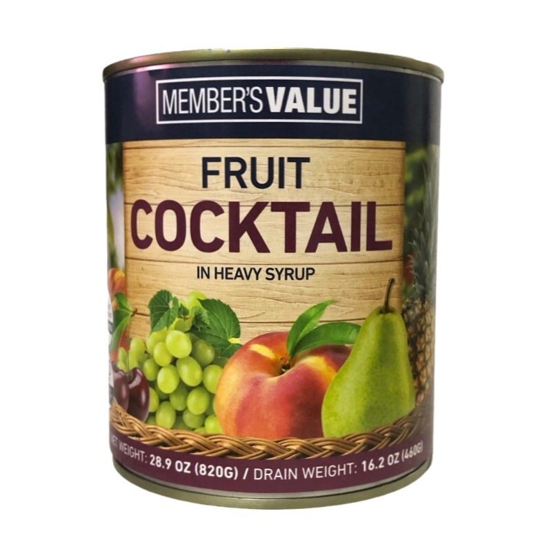 Member's Value Fruit Cocktail - In Heavy Syrup - Imported (820g ...