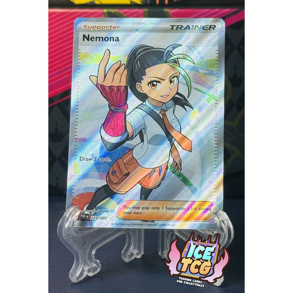nemona pokemon card value - - 238/091 - Special Illustration Rare - Paldean Fattes Pokemon Trading Card Game Paldean