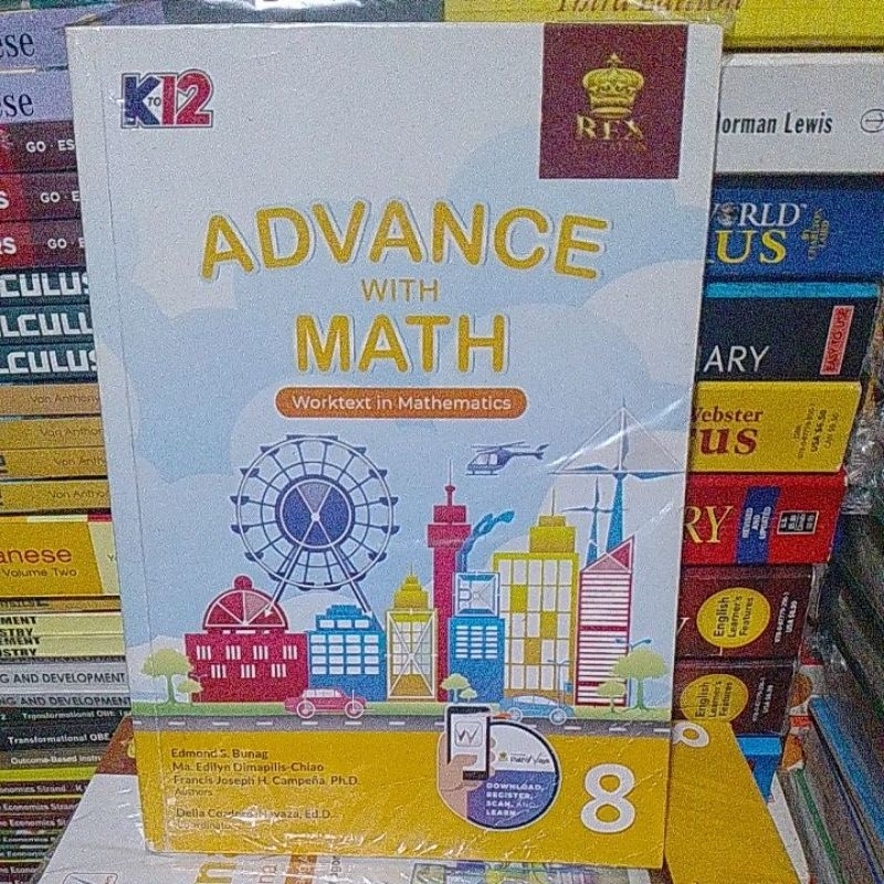 ADVANCE MATH 8 REX PUB | Shopee Philippines