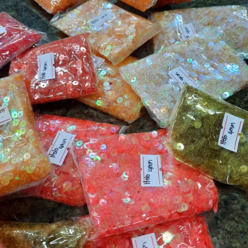 4mm Flat Sequins (Per Pack) | Shopee Philippines