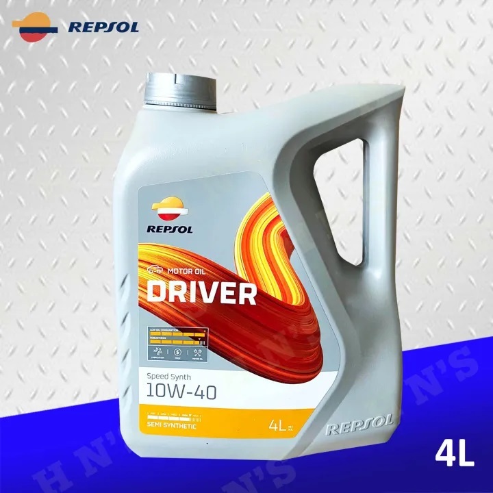 Repsol Driver Speed Synth 10W-40 Change Oil Bundle for Toyota Vios ...