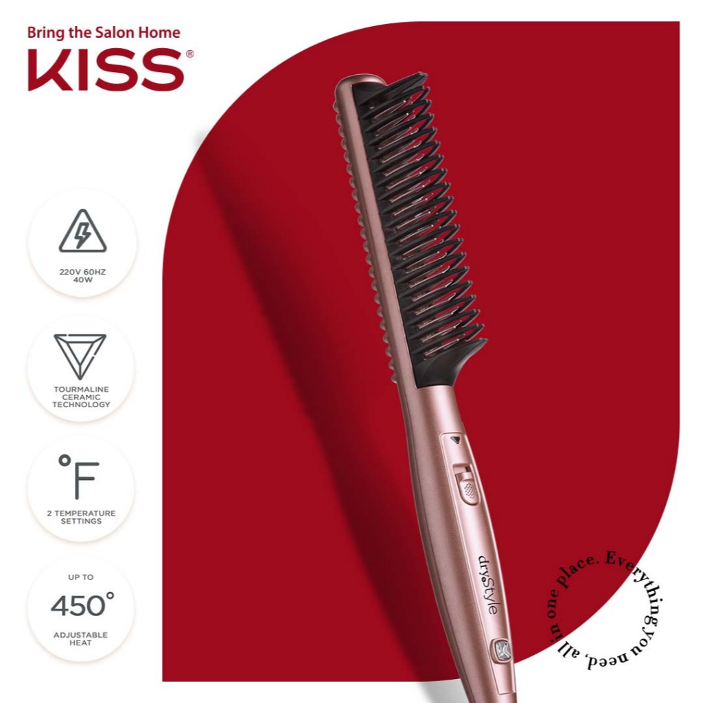 Kiss Dry Style Heat Brush Shopee Philippines