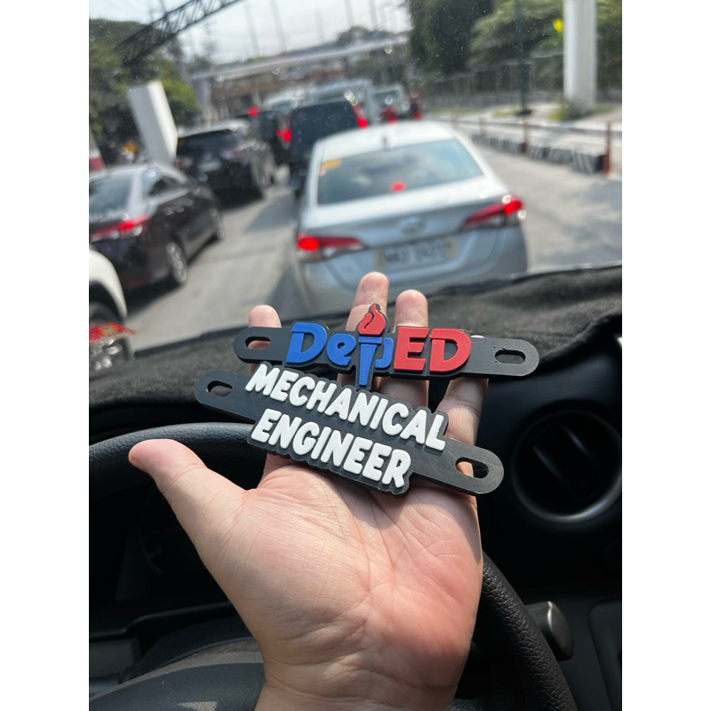 Professional & Hobbyist Motorcycle Badges tag Engineer nurse deped ...