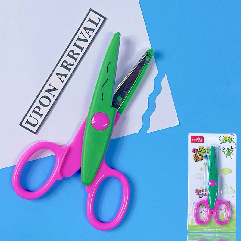 DIY Safety Lace Scissors Colorful Decorative Paper Edge Craft ...