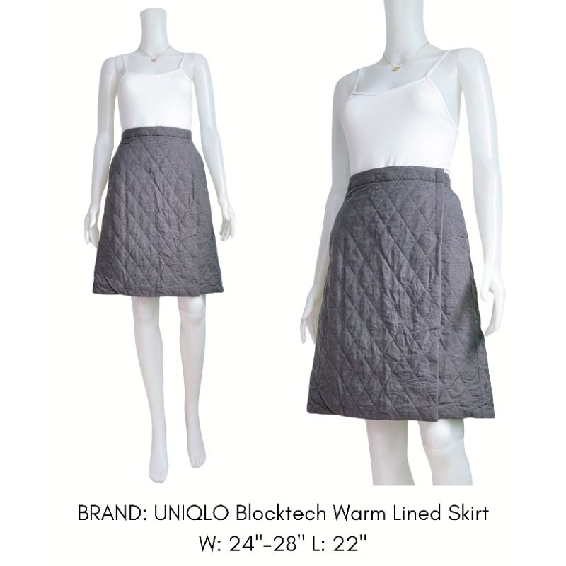 Original Uniqlo Blocktech Autumn / Winter Skirt [ Ukay - Ukay ...