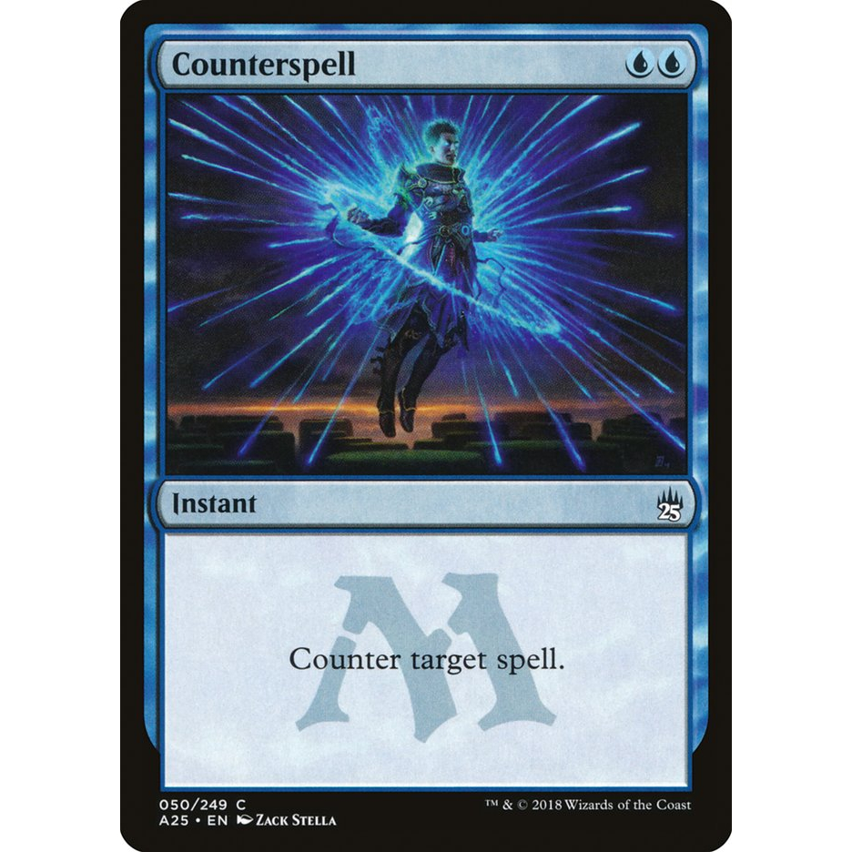 [D6] - Counterspell - Non-Foil - A25 - NM | Shopee Philippines