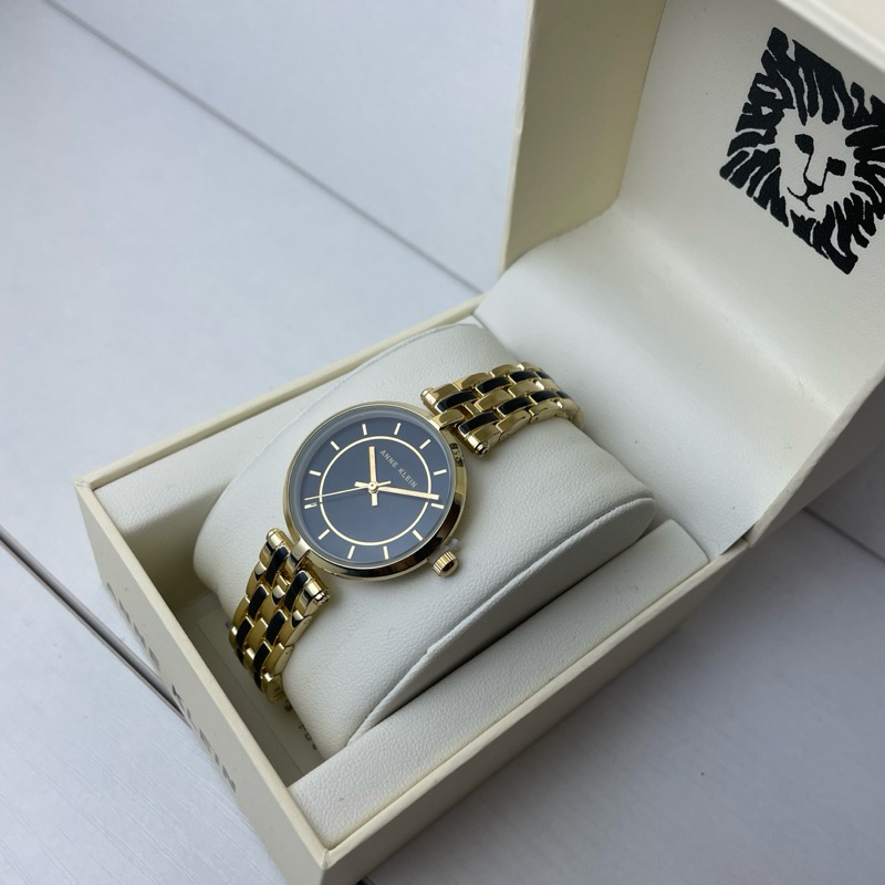 AK Black Dial Ladies Two Tone Watch | Shopee Philippines