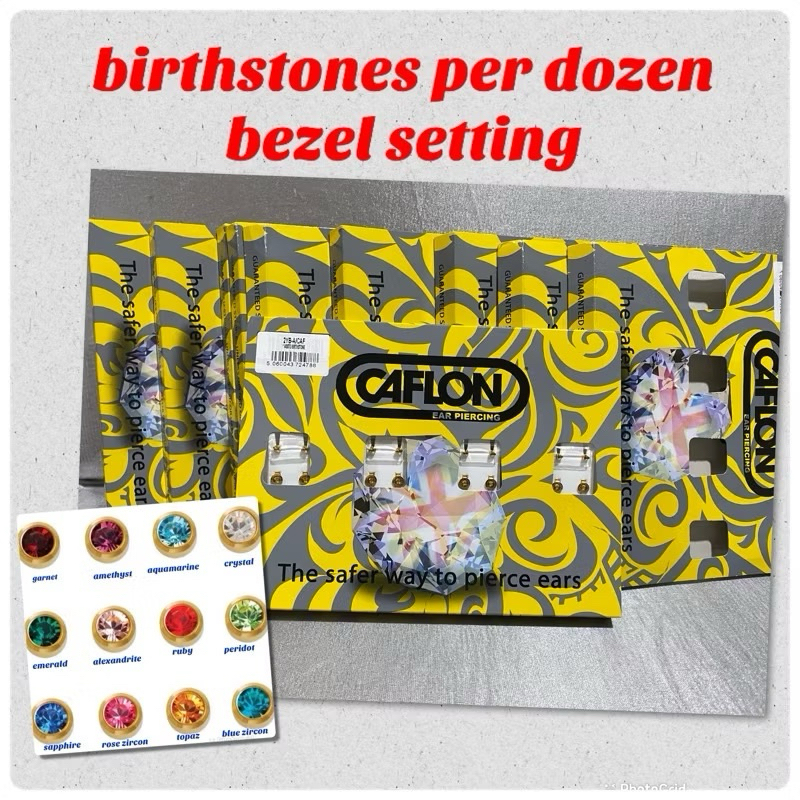 Birthstones Original Caflon 1 Dozen | Shopee Philippines