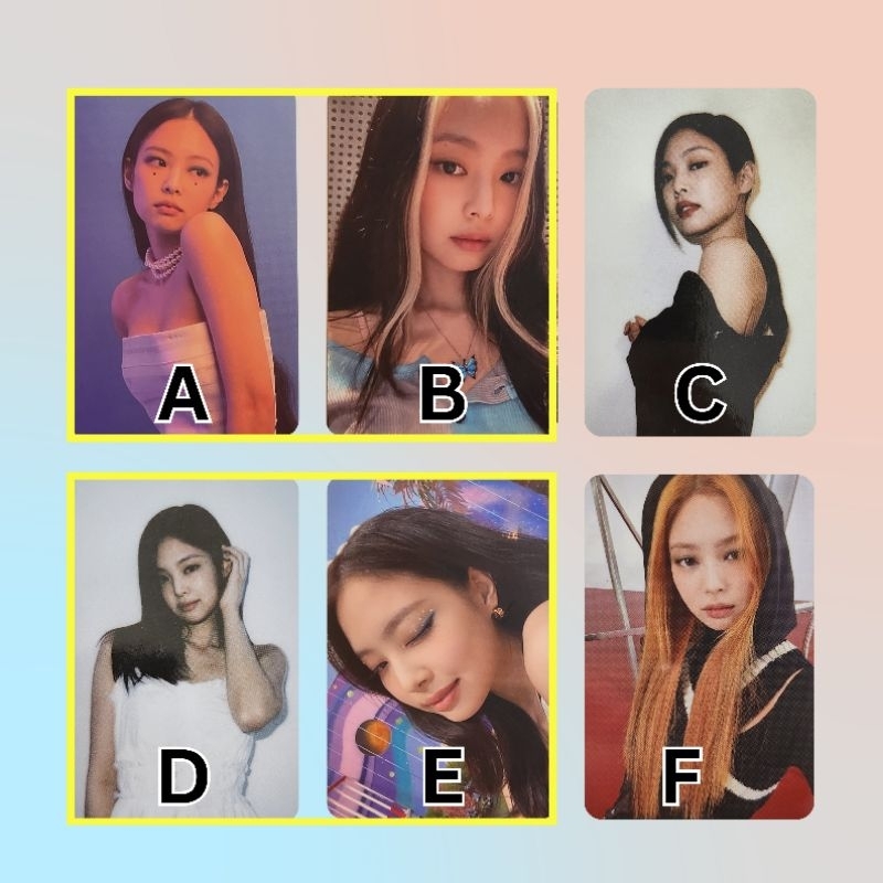 【公式】BLACKPINK ジェニ ktown4u 特典トレカ 公式】BLACKPINK ジェニ ktown4u 特典トレカ