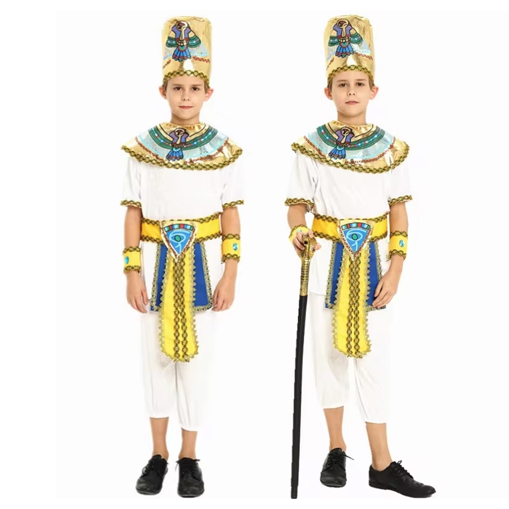 Egyptian Prince Costume V2 for Kids United NationsInspired Roleplay