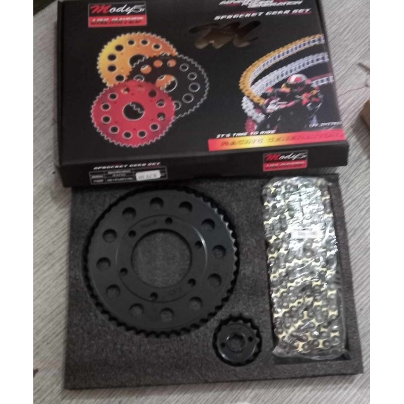 Mody5 chainset for sniper 155 14 48 428.plug & play | Shopee Philippines